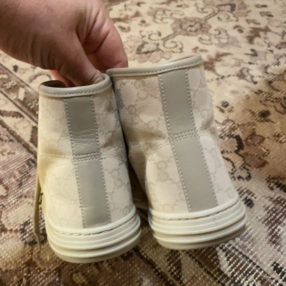 Gucci high top sneakers authentic - Picture 12 of 13